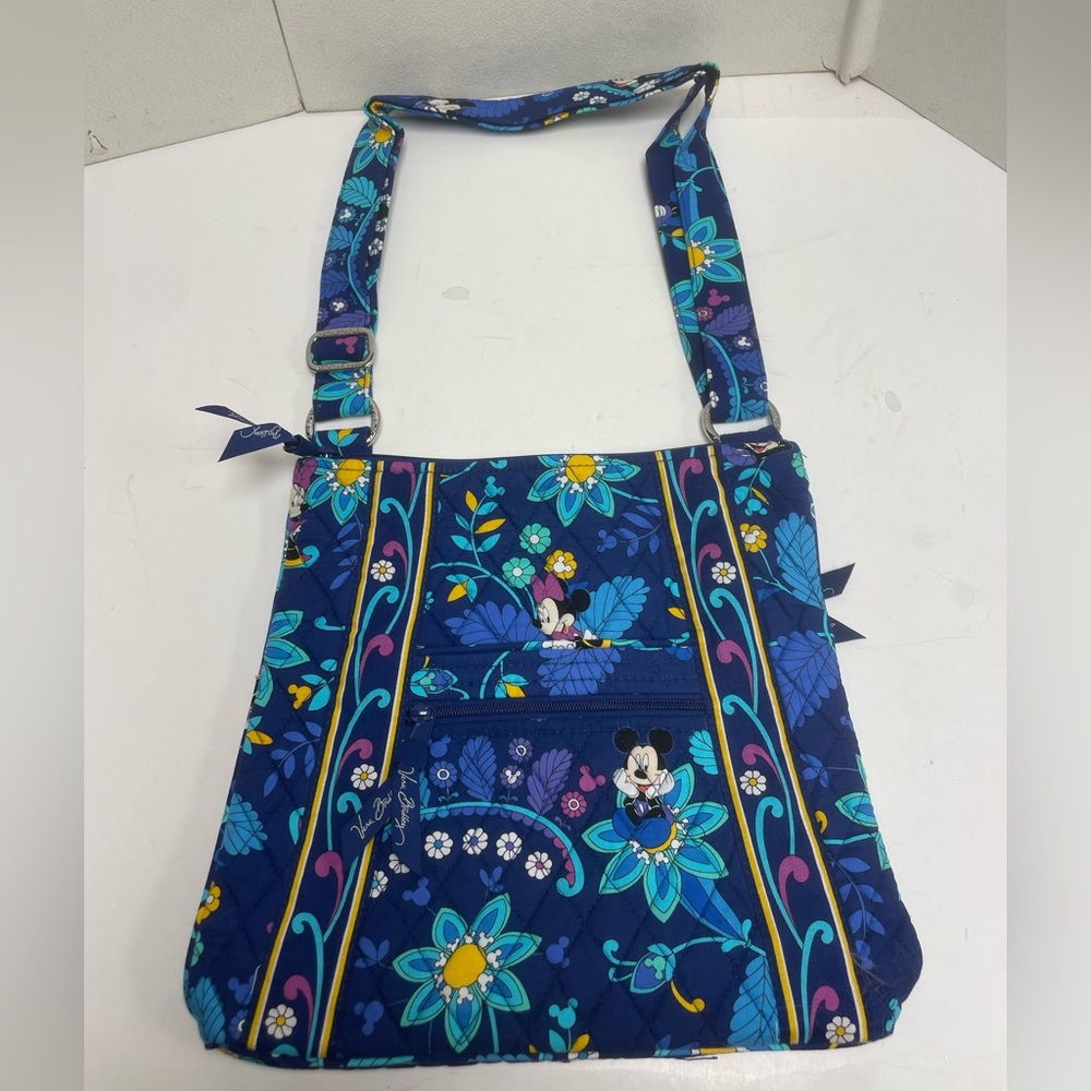 Vera Bradley Disney Dreaming Mickey Minnie Hipster Crossbody Bag Purse Parks